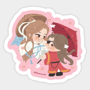 Heaven's Official blessing Hualian chibi Sticker